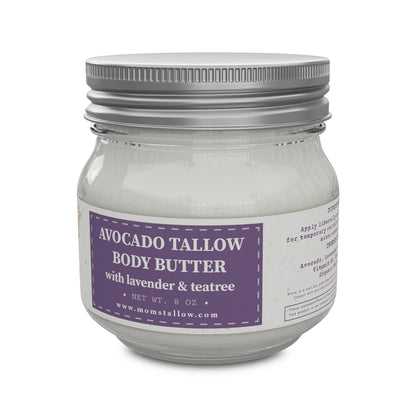 Mom’s Avocado Tallow Body Butter (8 oz)