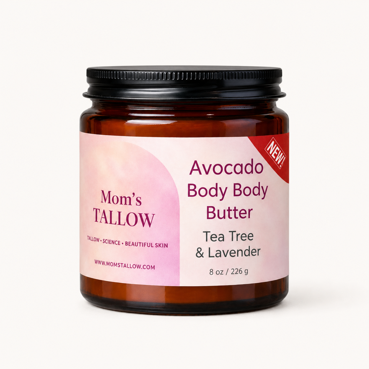 Avocado Tallow Body Butter (8 oz)