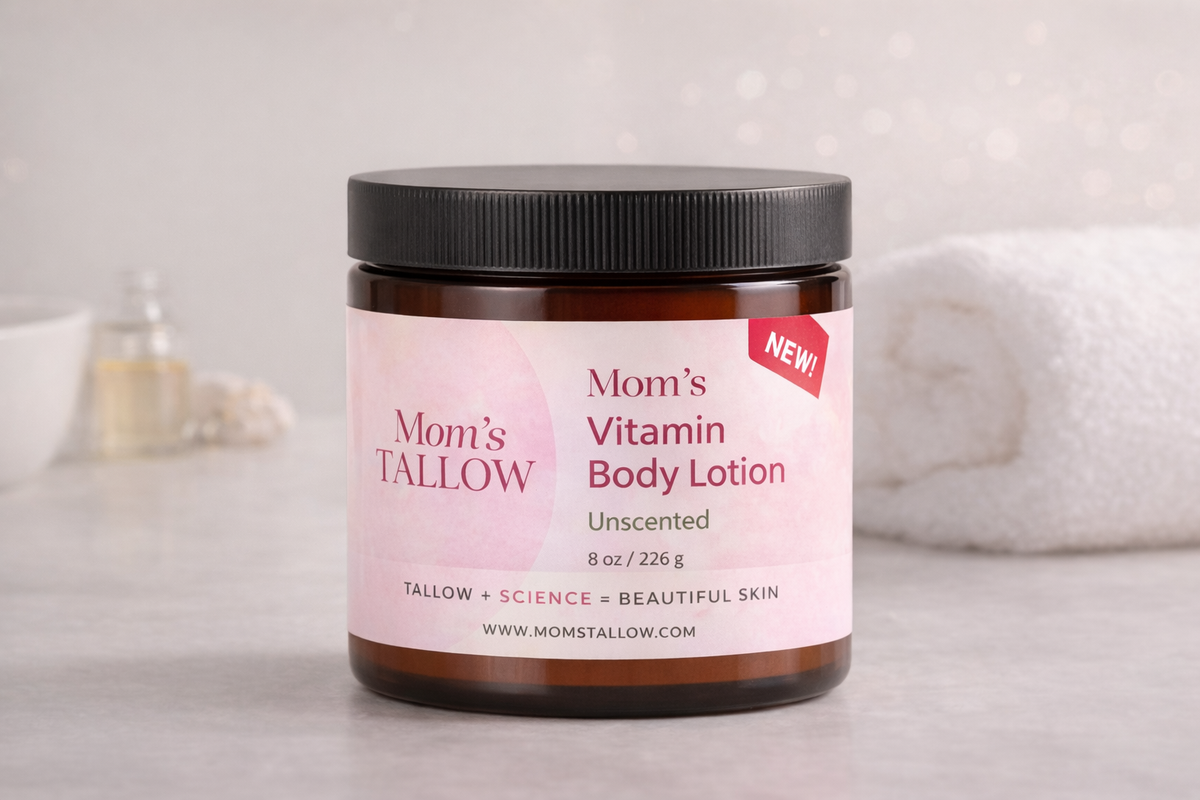 Vitamin-Infused Tallow Body Lotion