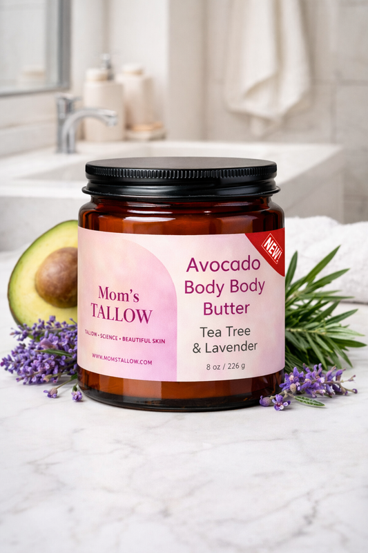 Avocado Tallow Body Butter (8 oz)