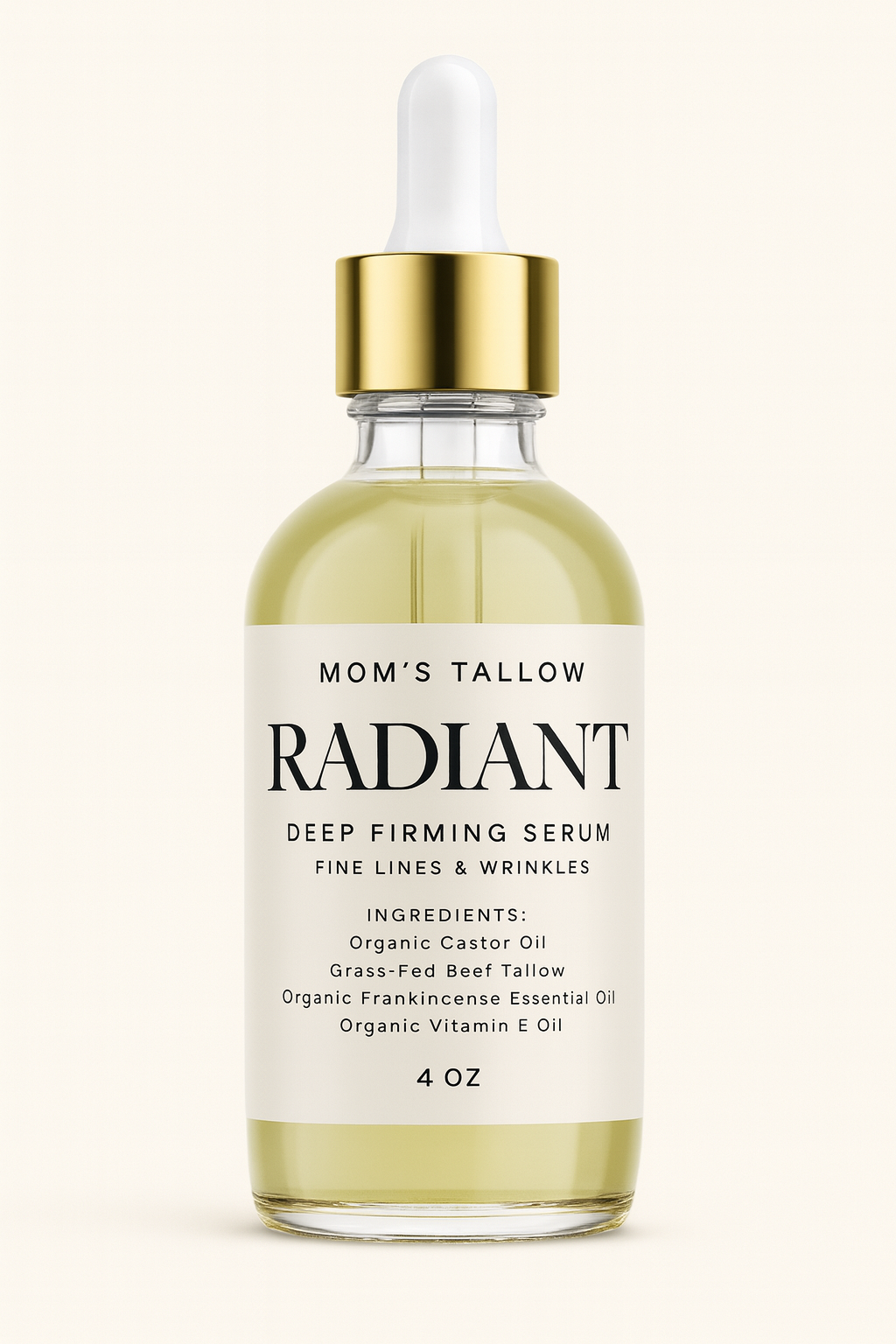 Radiant Deep Firming Serum: Targeting fine line & wrinkles (LARGE 4oz NEW)