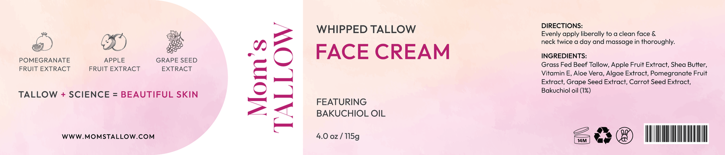 Whipped Tallow Face Cream