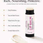 Mom’s Tallow Tallow Lip Balm for deep hydration, dry lip protection and long-lasting moisture