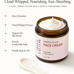 Mom’s Tallow Whipped Tallow Face Cream with Bakuchiol Oil for deep hydration and skin barrier support