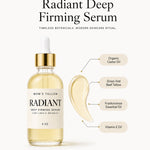 Mom’s Tallow Radiant Deep Firming Serum with organic castor oil, grass-fed tallow, frankincense essential oil and vitamin E