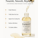 Mom’s Tallow Radiant Deep Firming Serum for deep moisture, visibly softer fine lines, even-looking tone and skin barrier support