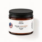 Mom’s Tallow Skin Serenity Face Cream with grass-fed tallow and raw honey for sensitive, dry and flaky skin