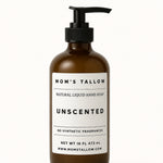 Mom’s Tallow Unscented Natural Liquid Hand Soap with grass-fed tallow and organic oils 