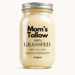 Mom’s Tallow 100% Grass-Fed Beef Tallow for gourmet cooking and everyday kitchen use