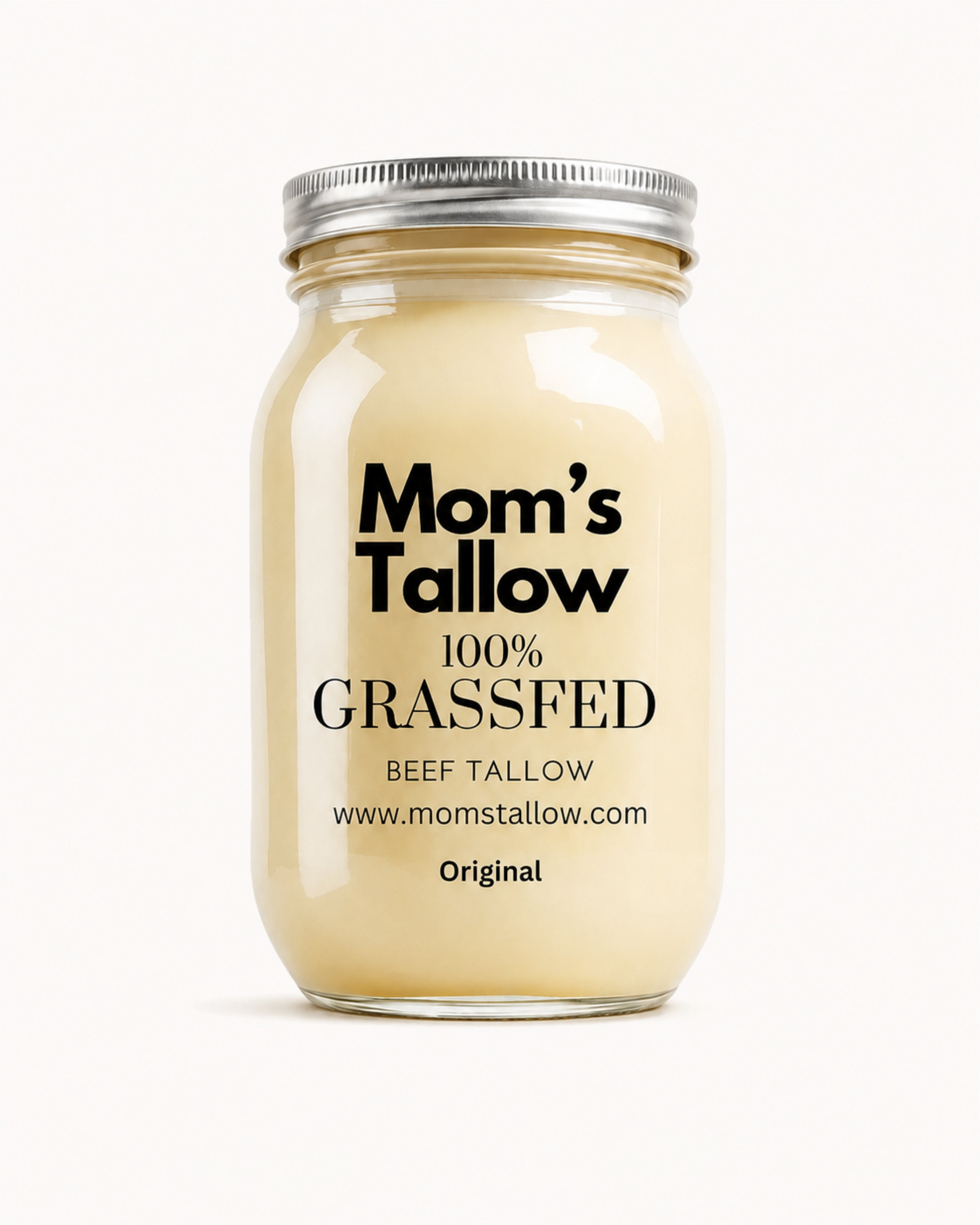 Mom’s Tallow 100% Grass-Fed Beef Tallow for gourmet cooking and everyday kitchen use