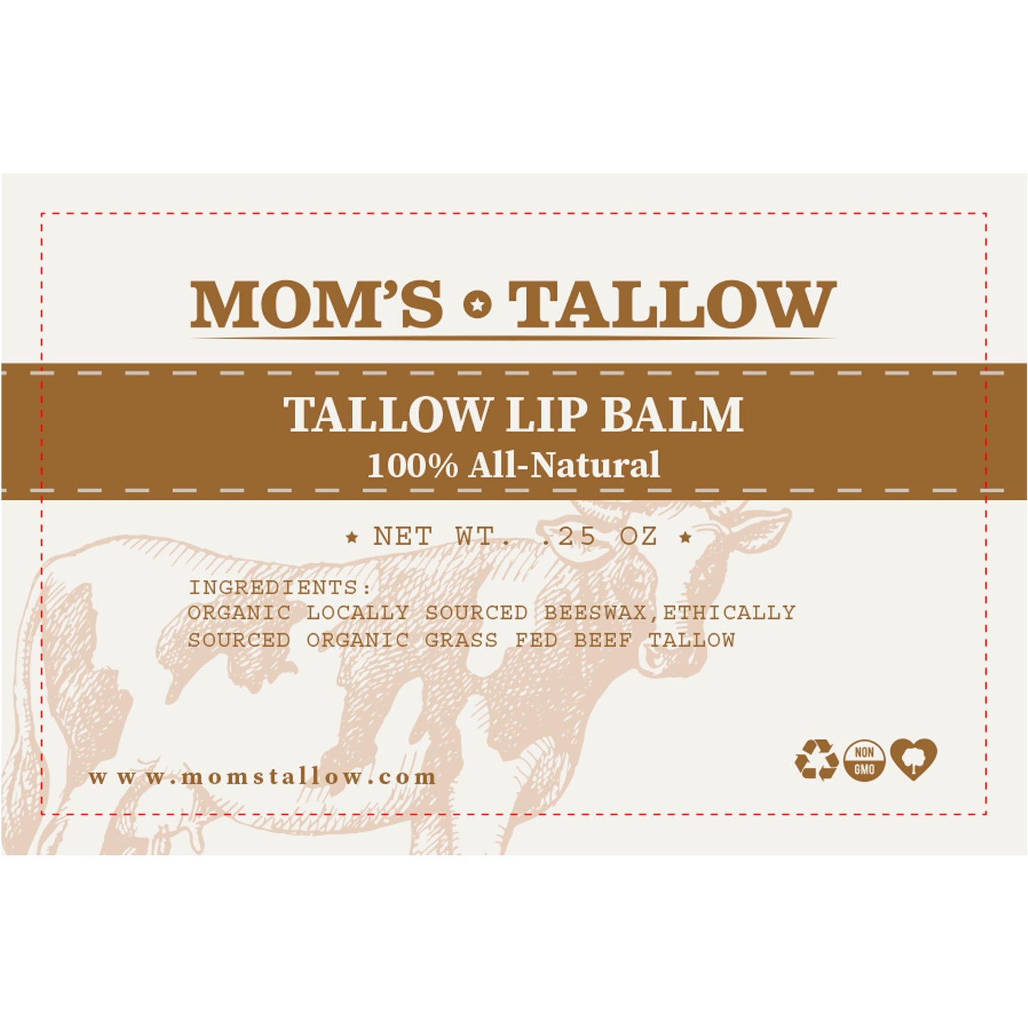 Mom’s Tallow Lip Balm