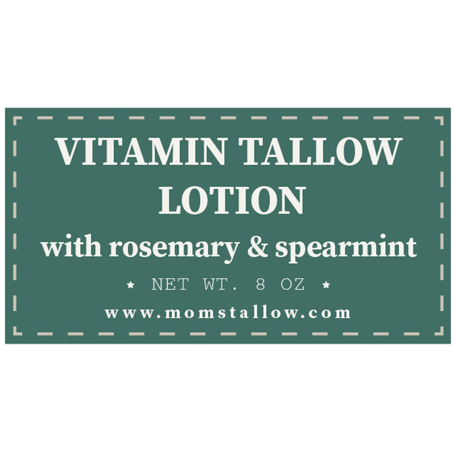 Mom’s Vitamin Tallow Lotion (8 oz)