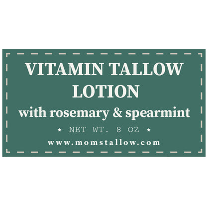 Mom’s Vitamin Tallow Lotion (8 oz)