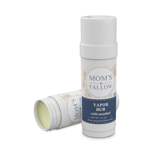 Mom’s Tallow Vapor Rub