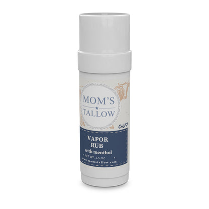 Mom’s Tallow Vapor Rub