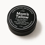 Mom’s Tallow Long-Lasting Solar Shield with grass-fed tallow, non-nano zinc oxide, shea butter and beeswax – 4 oz