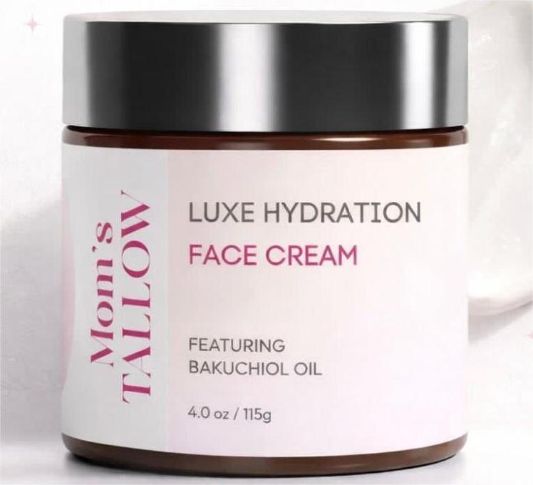Luxe Hydration Tallow Face Cream – Mom's Tallow
